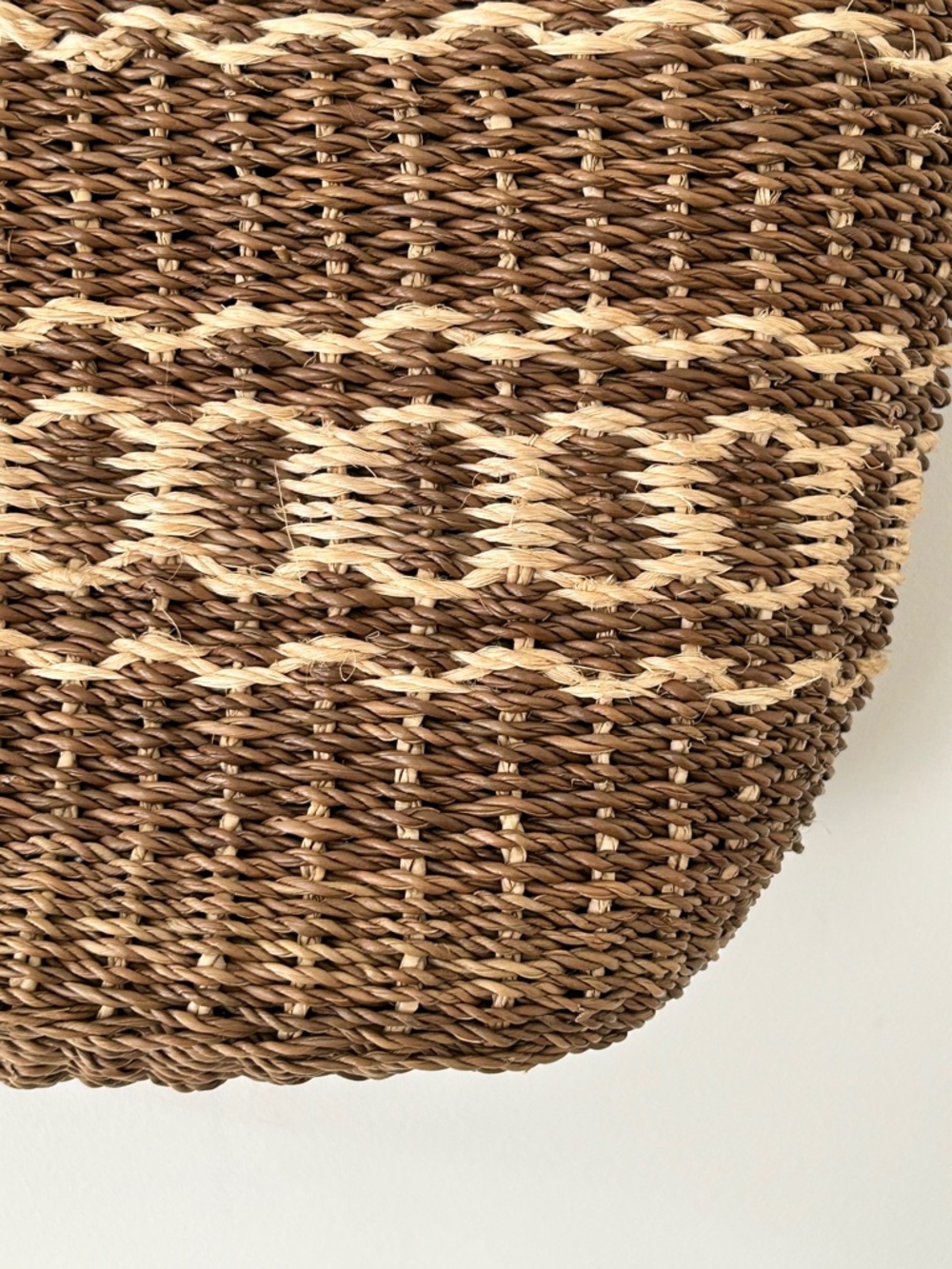 Handmade Woven Raffia & Rattan Bag - Picture 14 of 16
